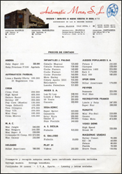 Precios 1986