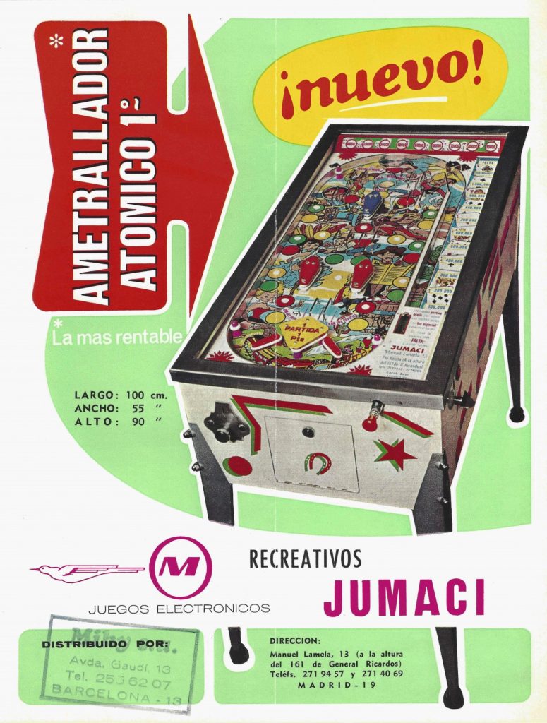 Ametrallador Atómico 1ª - Flyer