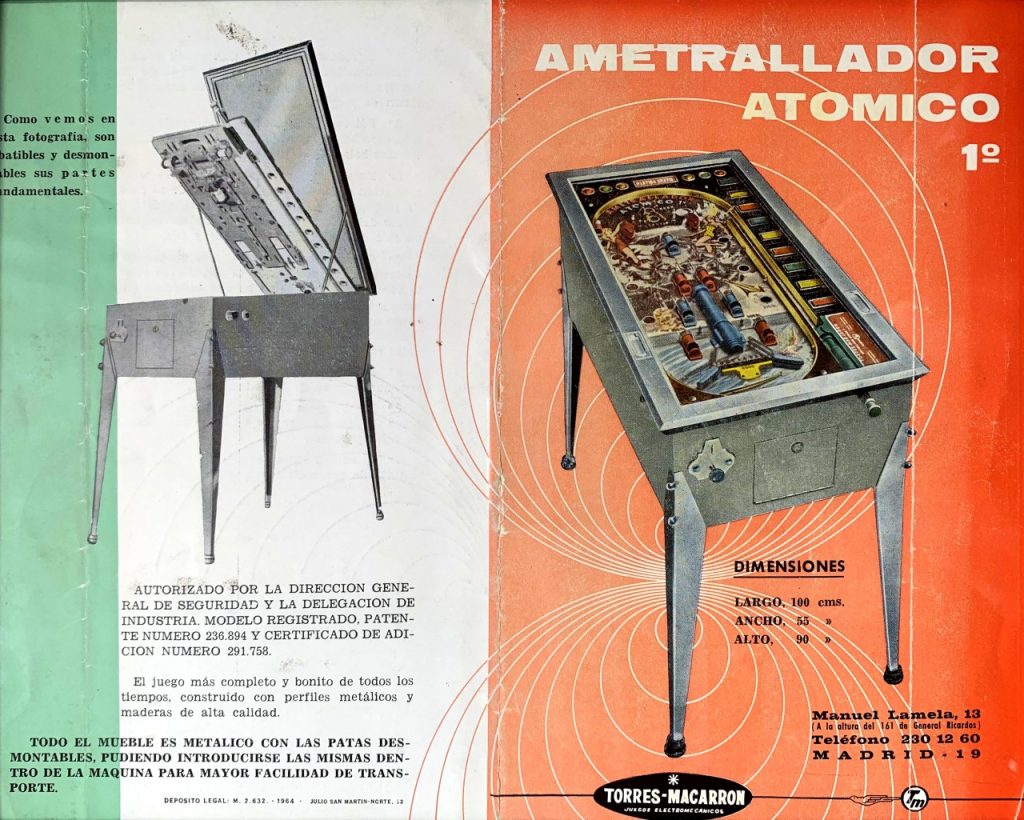 Ametrallador Atómico 1ª - Flyer
