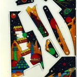 Detalle · Plásticos del tablero. Piezas B.1, B.2, B.3, B.5, B.6, B.7, B.8