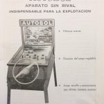 Documento · Anuncio en prensa máquina Autobol, Interautomatic. Año 1963