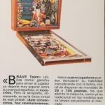 Documento · Nota prensa lanzamiento Brave Team, Inder. Año 1986