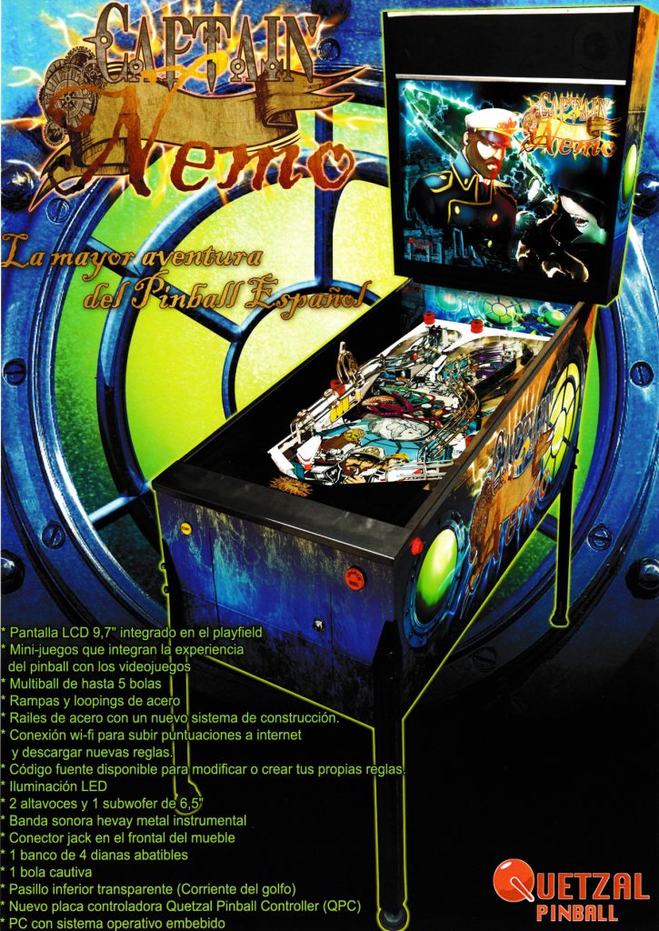 Captain Nemo - Flyer · Versión en español