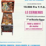 Documento · Anuncio francés Cerberus, Playmatic, distribuido por CCFEA