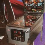 Documento · Pinball Comando, Barni SA, con backglass alternativo