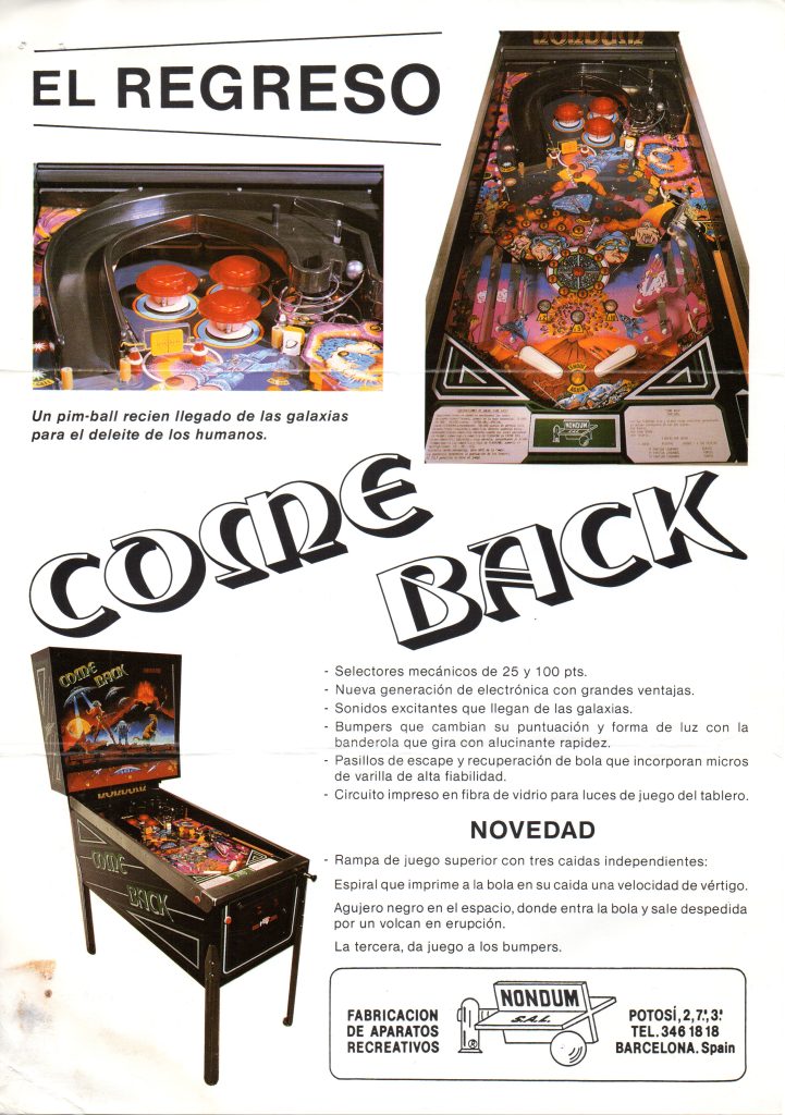 Come Back - Flyer