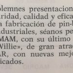 Documento · Nota de prensa lanzamiento Copa Willie, MAM, publicada en noviembre de 1966