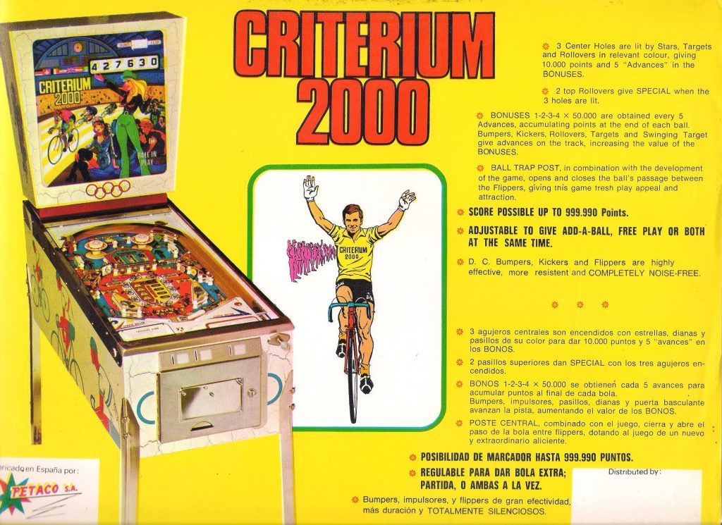 Criterium 2000 - Flyer