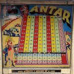 Backglass · Conversión portuguesa «Antar» de Gorsam