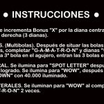 Detalle · Tarjeta instrucciones
