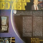 Documento · Reportaje presentación Halley Comet. Año 1986