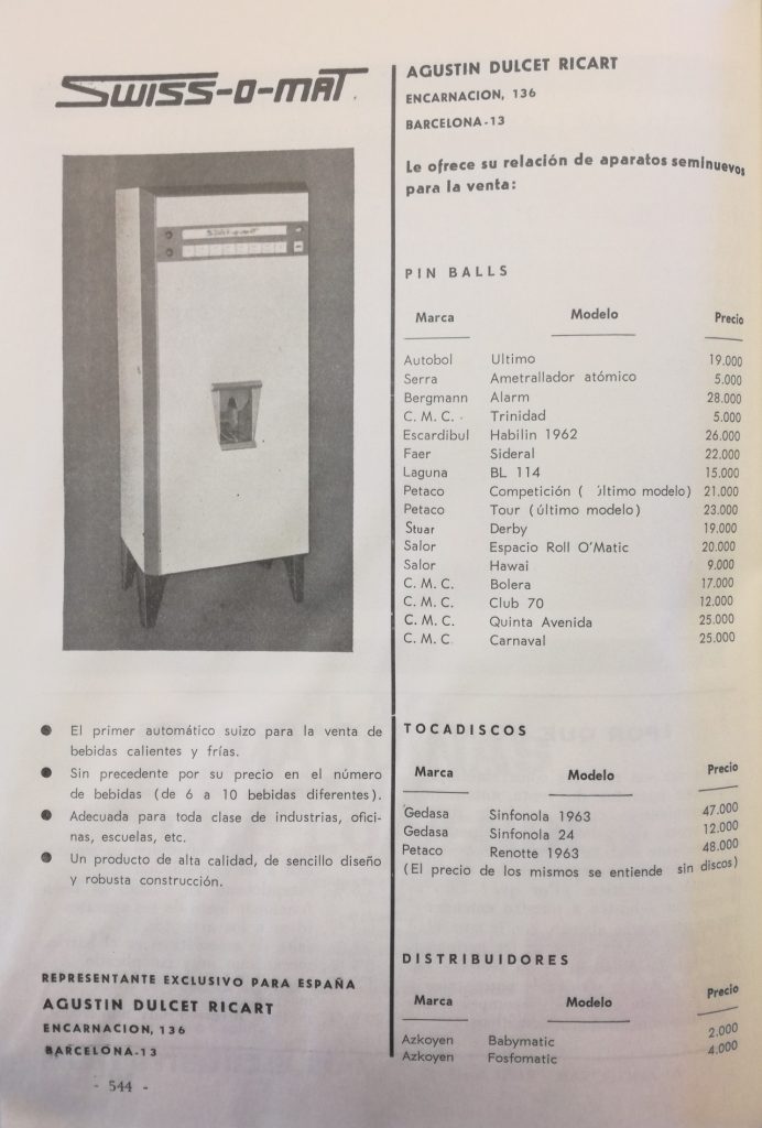 Hawai - Documento · Listado de precios y modelos. Año 1963