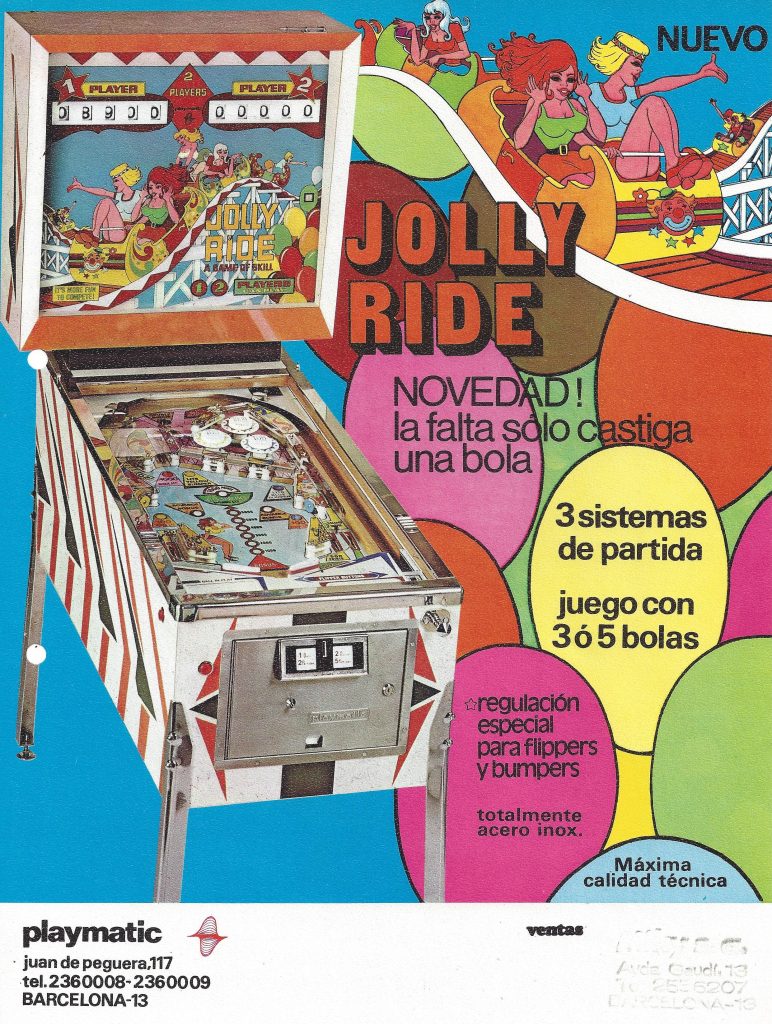 Jolly Ride 2 jugadores - Flyer