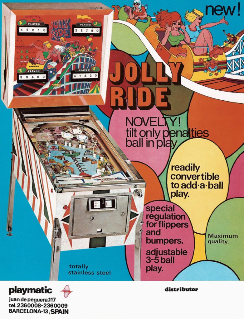 Jolly Ride 4 jugadores - Flyer