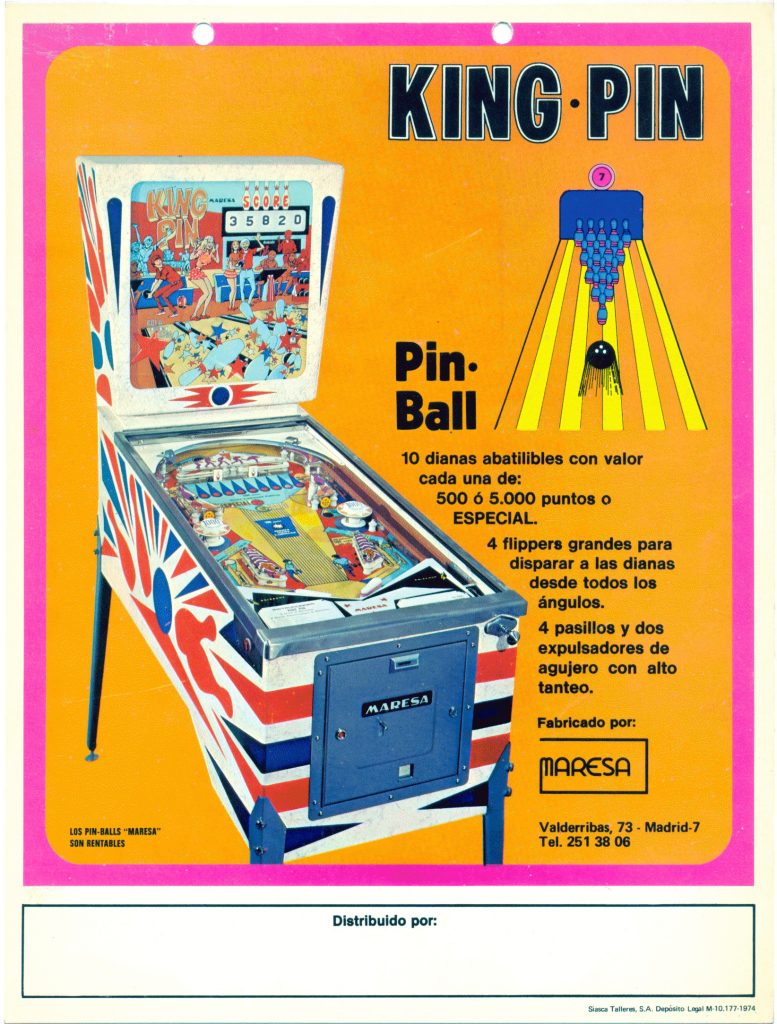 King Pin - Flyer