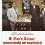 Documento · Versión amarilla · Presentación pinball Mac Galaxy. Año 1986