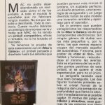 Documento · Versión amarilla · Nota de prensa lanzamiento Mac Galaxy. Año 1986