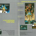 Flyer · Versión amarilla · Flyer doble Macs Galaxy - System IV, tercera versión. Año 1986