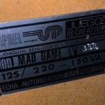 Documento · Mad Game, Vaprel. Fecha autorización 3 febrero 1978