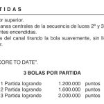 Documento · Tarjeta de instrucciones de Meg Aaton, Playmatic