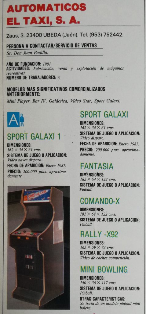 Mini Bowling - Documento · Anuncio de los lanzamientos de pinball de Automáticos del Taxi. Año 1987
