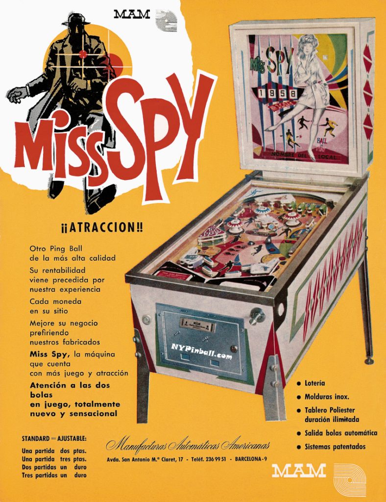 Miss Spy - Flyer