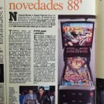Documento · Presentación pinball Odisea Sega Sonic con licencia Peyper. Año 1988