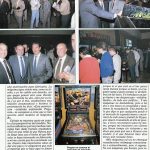 Documento · Presentación pinball Odisea, Peyper. Año 1987