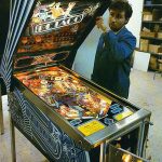 Documento · Pinball Petaco en cadena de montaje. Reportaje año 1985