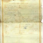 Documento · Guía de circulación. Año 1986