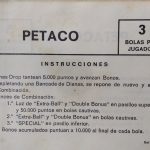 Documento · Tarjeta de instrucciones. Ref. 035-259. Cara 3 bolas por jugador