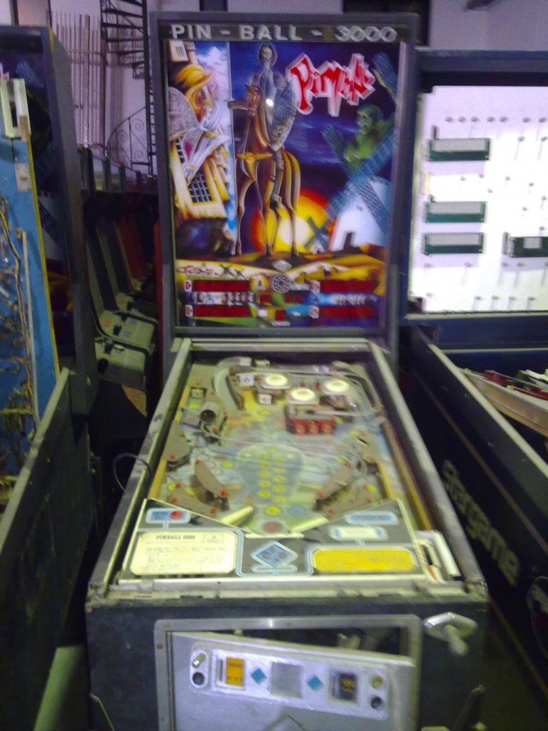 Pinball 3000 - Máquina completa · Pimbal (Automáticos Montecarlo)