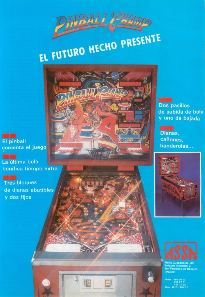 Pinball Champ - Flyer