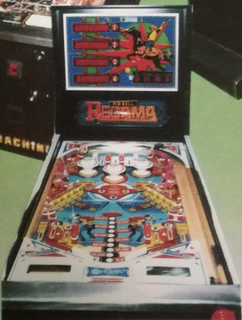 Pinball Regama - Máquina completa