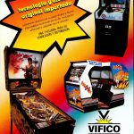 Flyer · Flyer máquinas Raven, Crackshot y Buggy Boy, Vifico