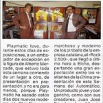 Documento · Nota de prensa. Próximo lanzamiento de los pinballs Star Fire y Rock 2500. Diciembre 1985