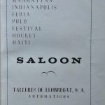 Documento · Anuncio lanzamiento Saloon, Talleres Llobregat. Año 1965