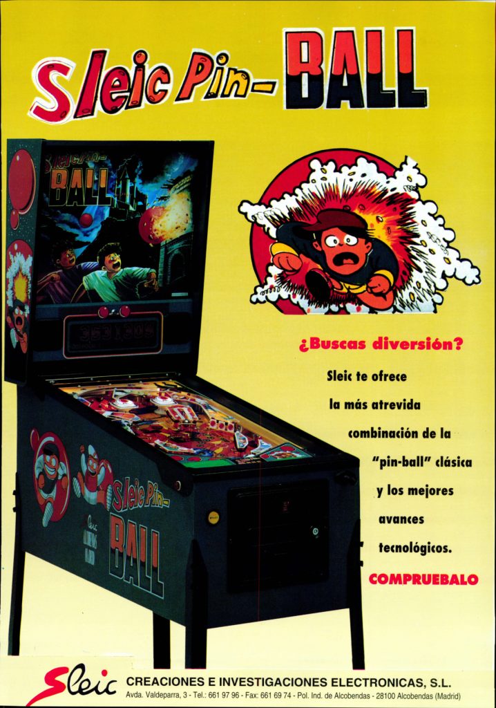 Sleic Pinball - Flyer