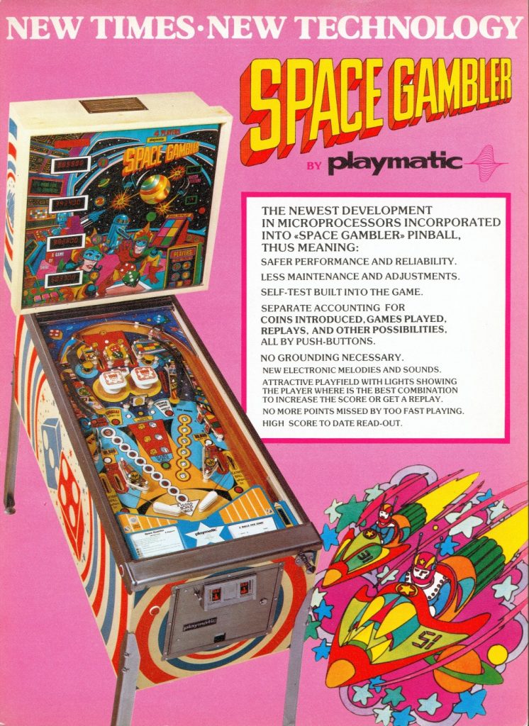 Space Gambler - Flyer