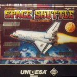 Backglass · Primera versión, de Unidesa · Space Shutlle, Unidesa CIRSA