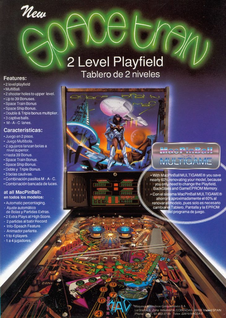 Space Train - Flyer