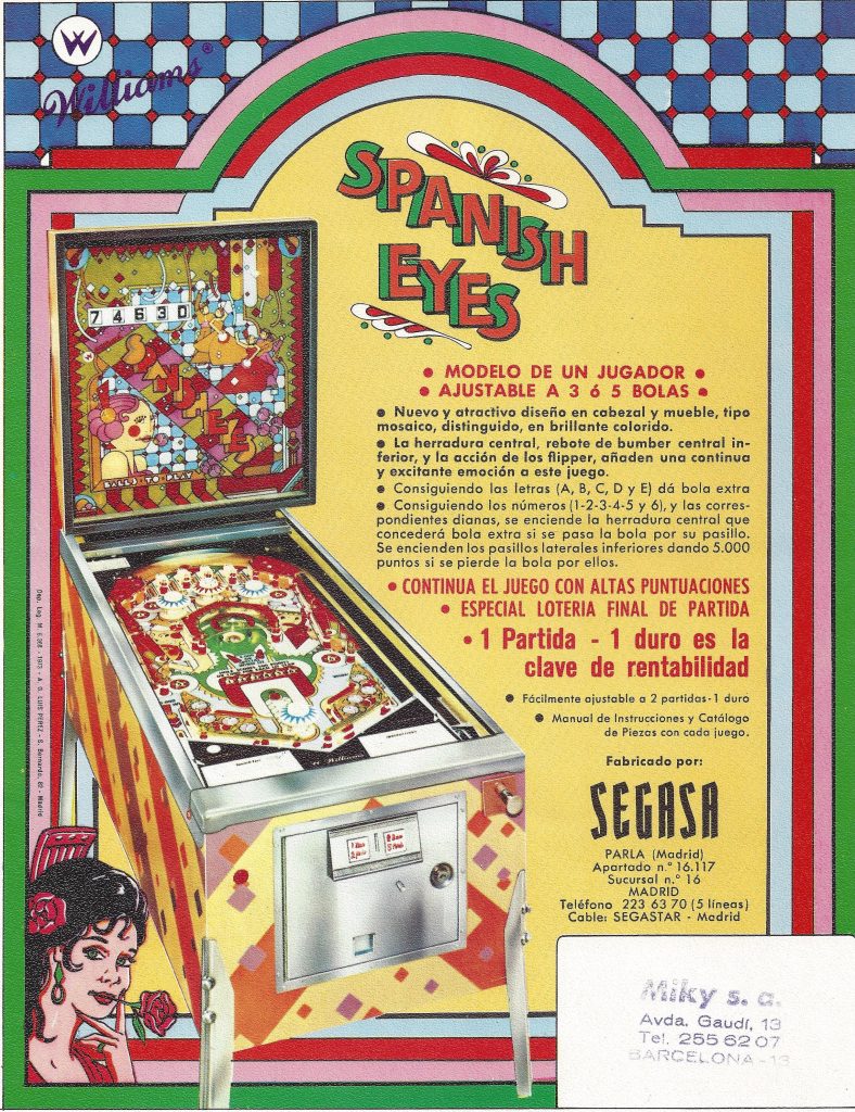 Spanish Eyes - Flyer