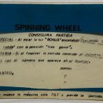 Documento · Tarjeta instrucciones Spinning Wheel, Talleres Llobregat