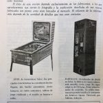 Documento · Lanzamiento del pinball Stop, noviembre. Año 1962