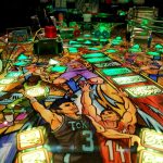 Máquina completa · Detalle del playfield