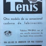 Documento · Anuncio lanzamiento del pinball Tenis, Talleres Llobregat