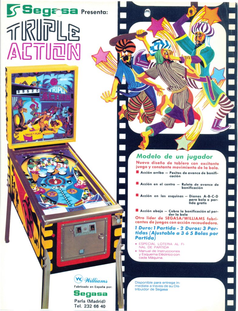 Triple Action - Flyer