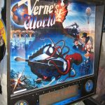 Backglass · Verne s World, Spinball SA