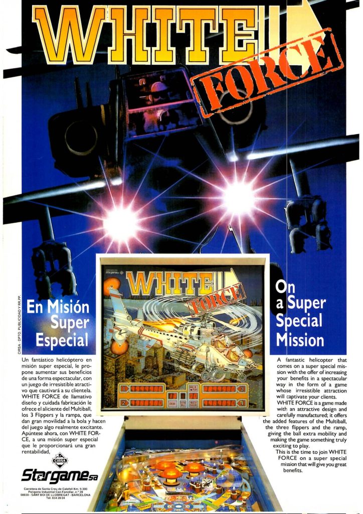 White Force - Flyer