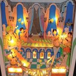 Backglass · Yazine, Backglass encendido - Talleres Llobregat 1967
